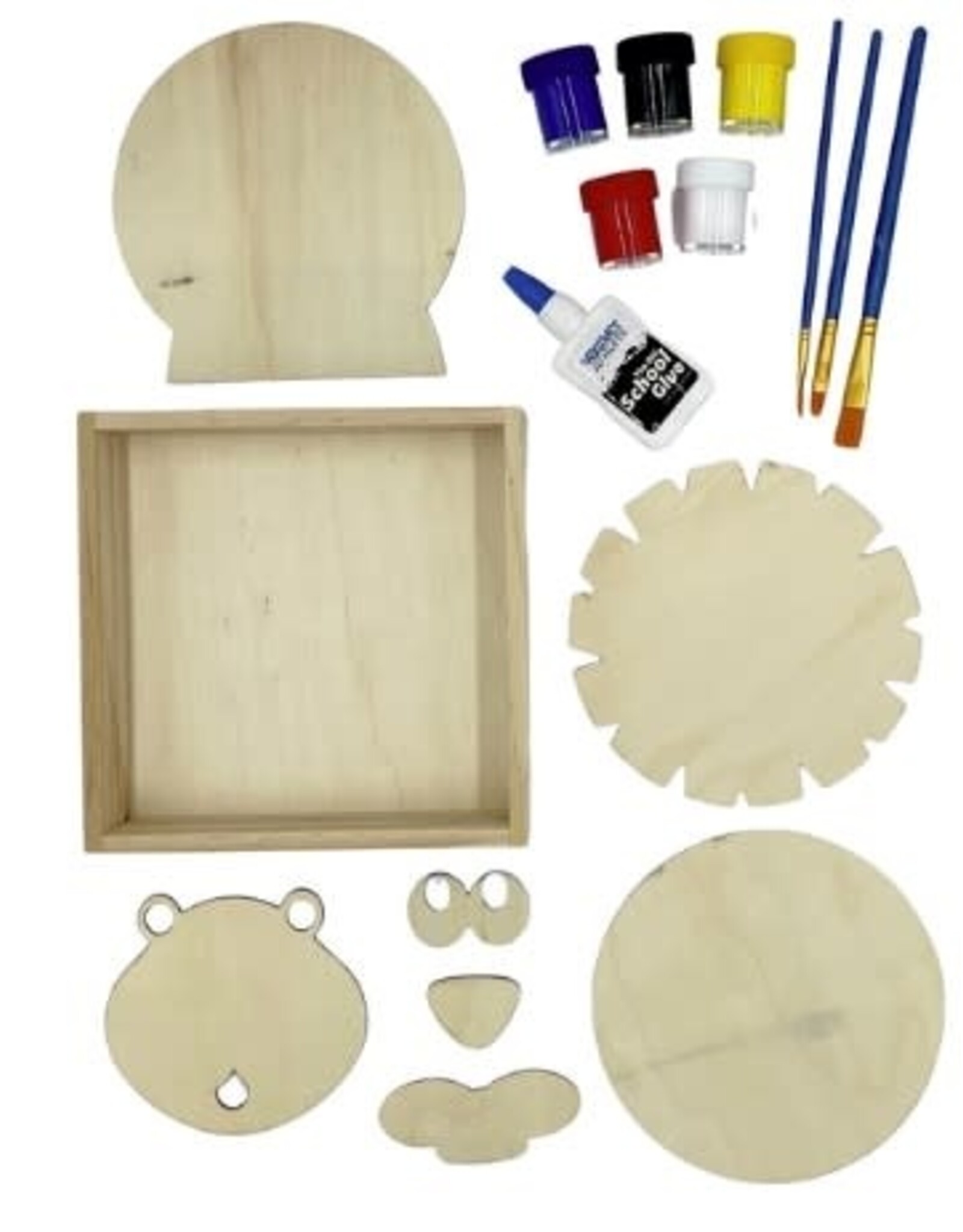 BeginAgain Paint & Stack Puzzlers - Lion
