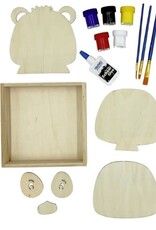BeginAgain Paint & Stack Puzzlers - Panda