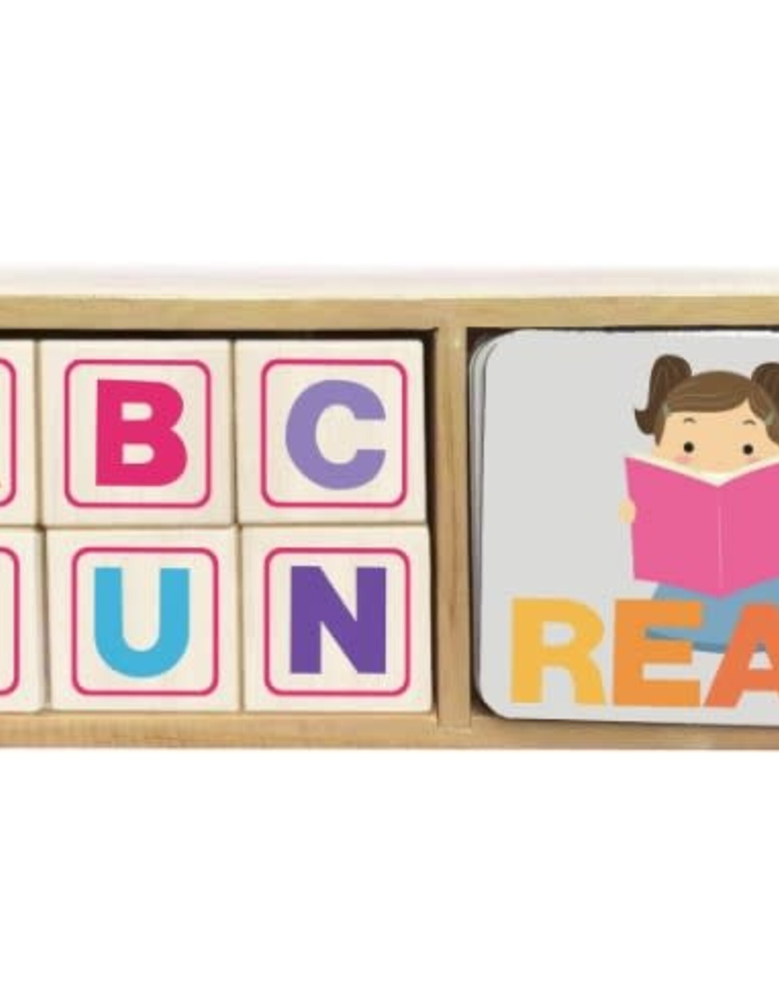 BeginAgain Chicka Chicka Boom Boom - ABC Spelling Blocks