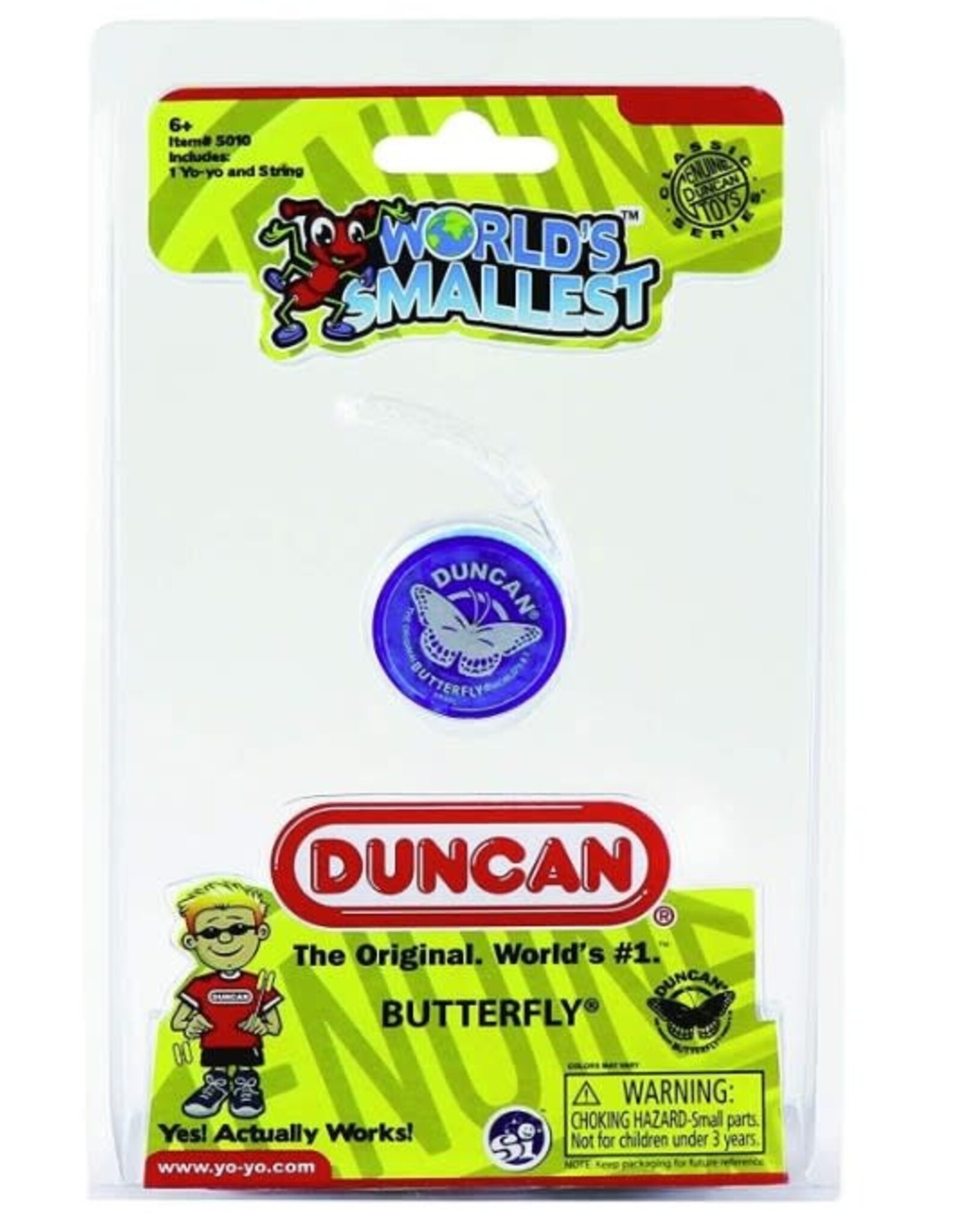 World's Smallest World's Smallest Duncan Butterfly YoYo