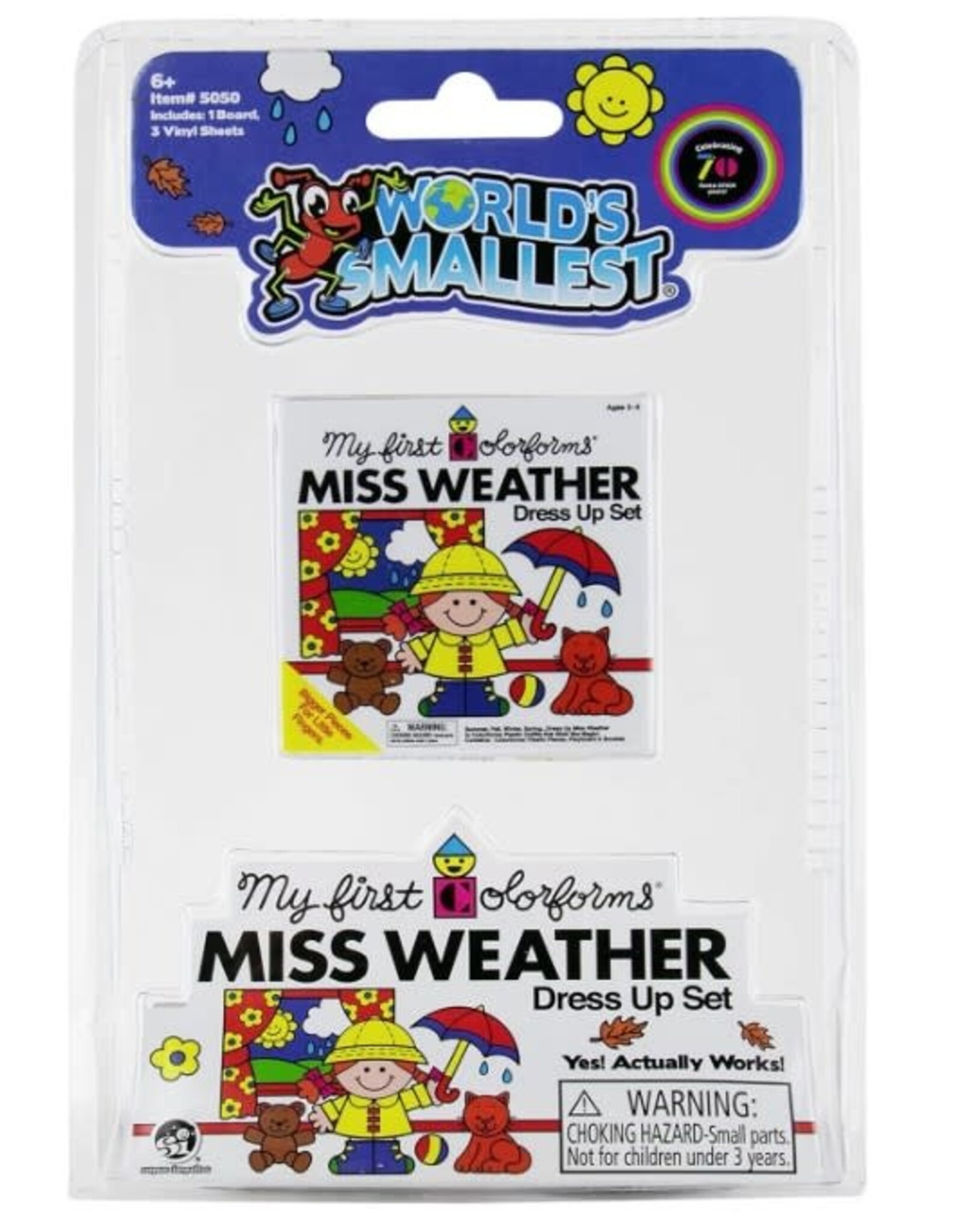 World's Smallest World's Smallest Colorforms Asst.