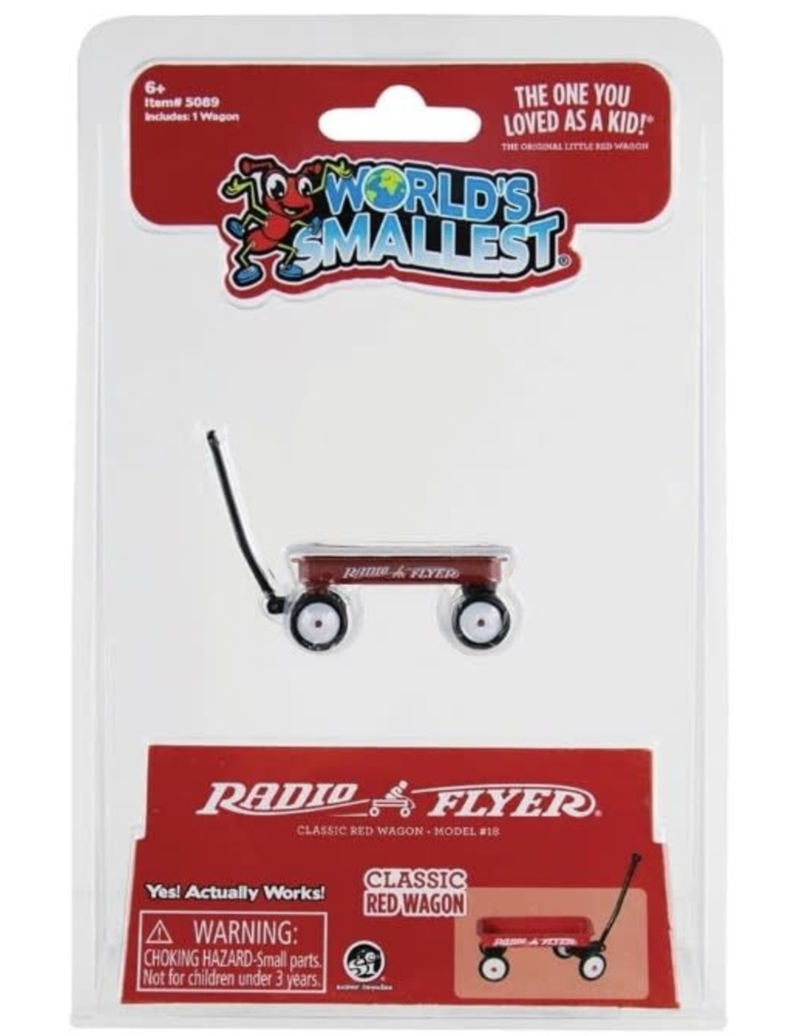 World's Smallest World's Smallest Radio Flyer Classic Red Wagon