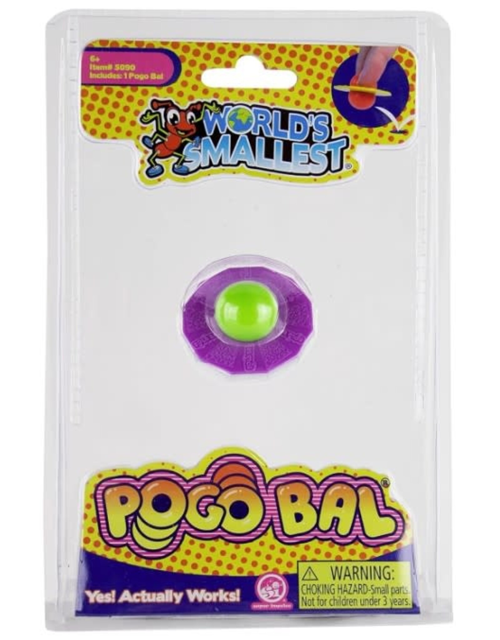 World's Smallest World's Smallest Pogo Ball Asst.