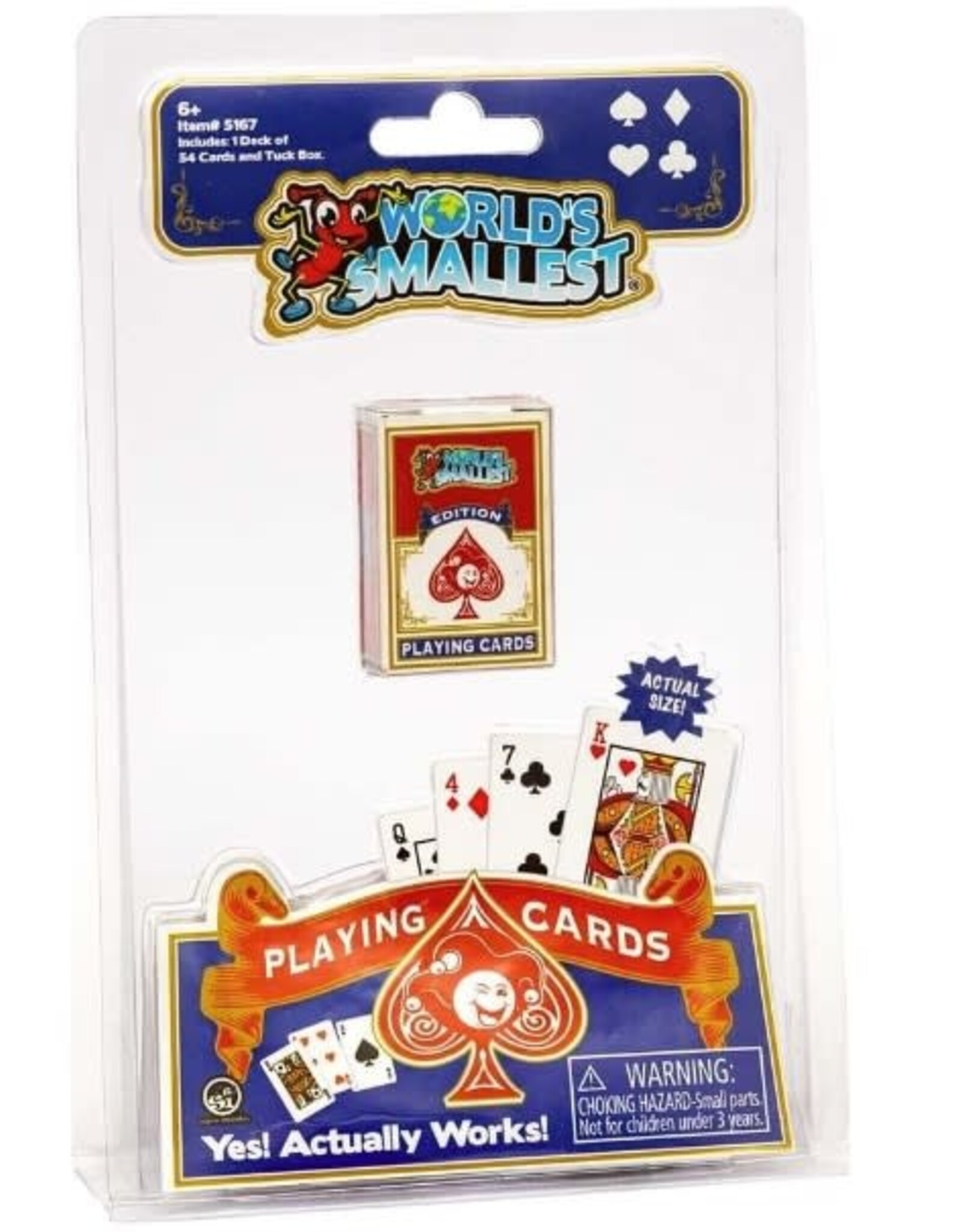 World's Smallest World's Smallest Playing Cards
