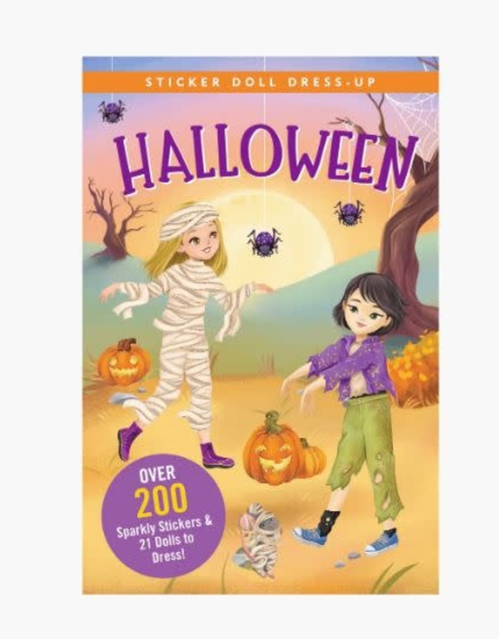 Peter Pauper Press STICKER DOLL DRESS-UP BK HALLOWEEN
