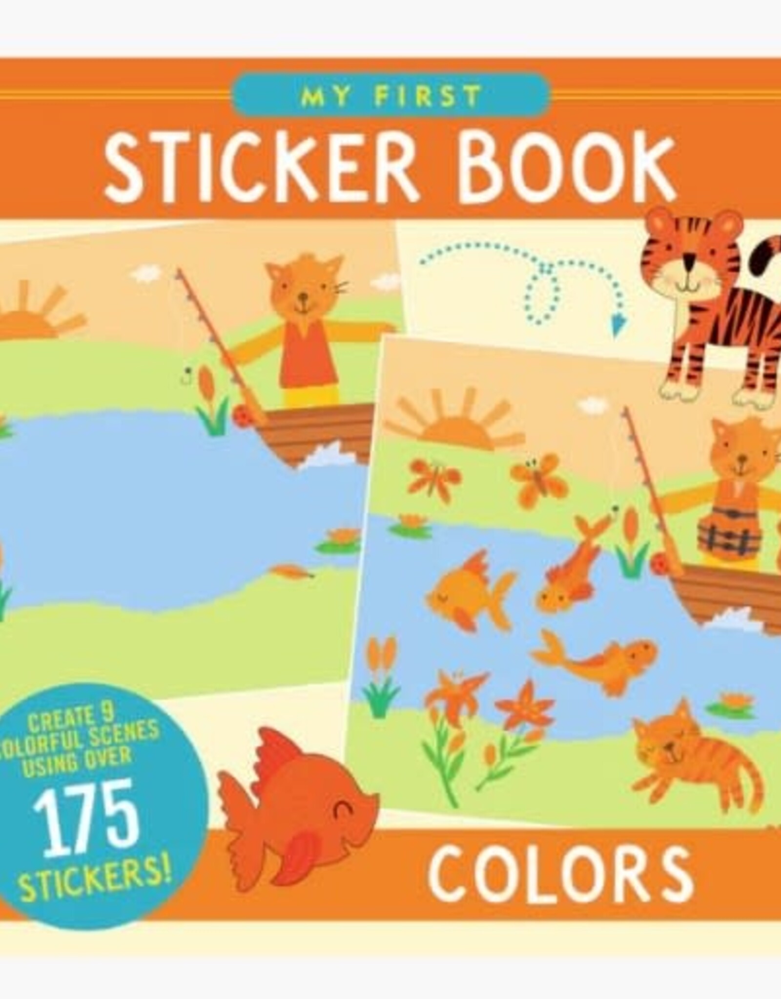 Peter Pauper Press MY FIRST STICKER BK COLORS