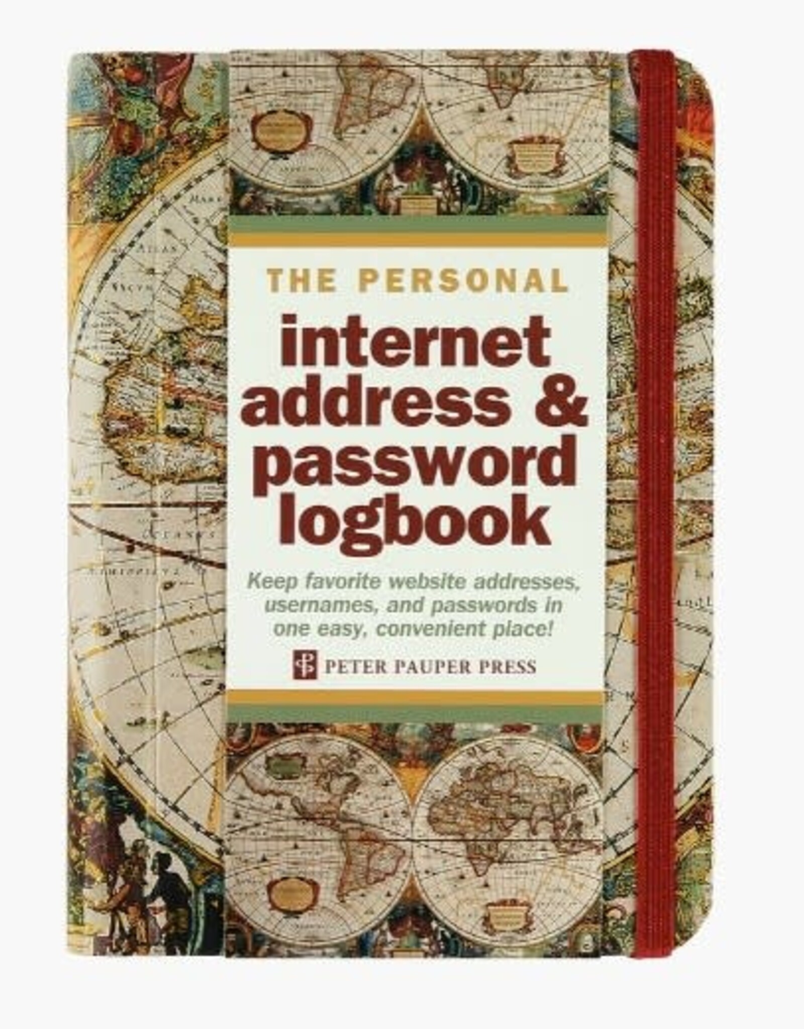 Peter Pauper Press INTERNET LOG BK OLD WORLD