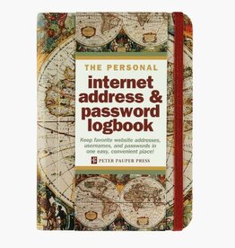 Peter Pauper Press INTERNET LOG BK OLD WORLD