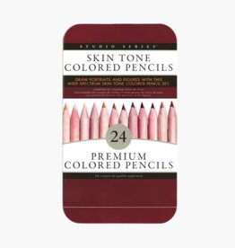 Peter Pauper Press SKIN TONE COLORED PENCILS/24