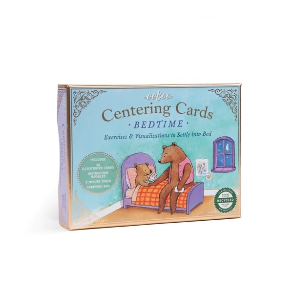 eeBoo Bedtime Centering Cards - Monkey Mountain Toys & Games