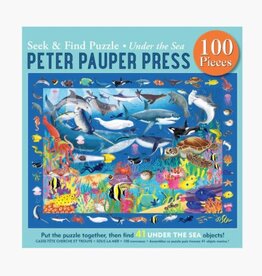 Peter Pauper Press SEEK & FIND PUZZLE UNDER THE SEA
