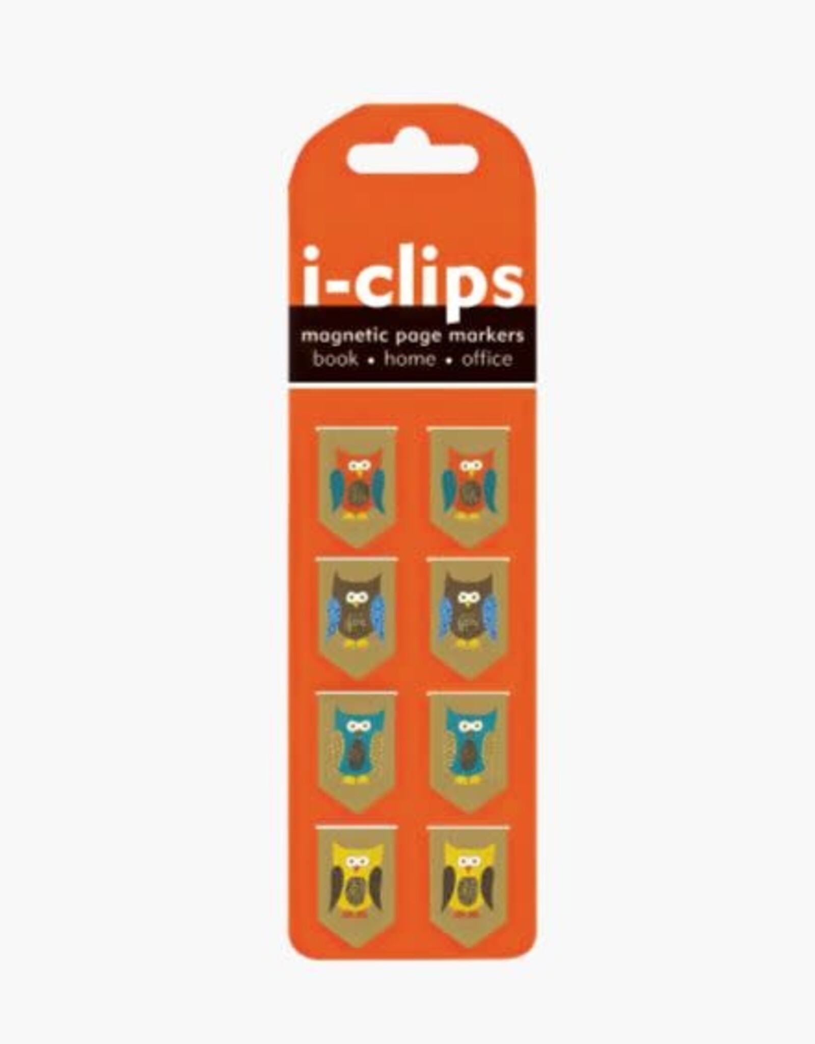 Peter Pauper Press Owls i-clips Magnetic Page Markers