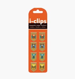 Peter Pauper Press Owls i-clips Magnetic Page Markers