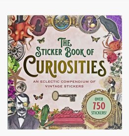 Peter Pauper Press STICKER BK THE STICKER BOOK OF CURIOSITIES