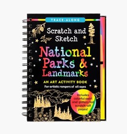 Peter Pauper Press SCRATCH & SKETCH NATIONAL PARKS