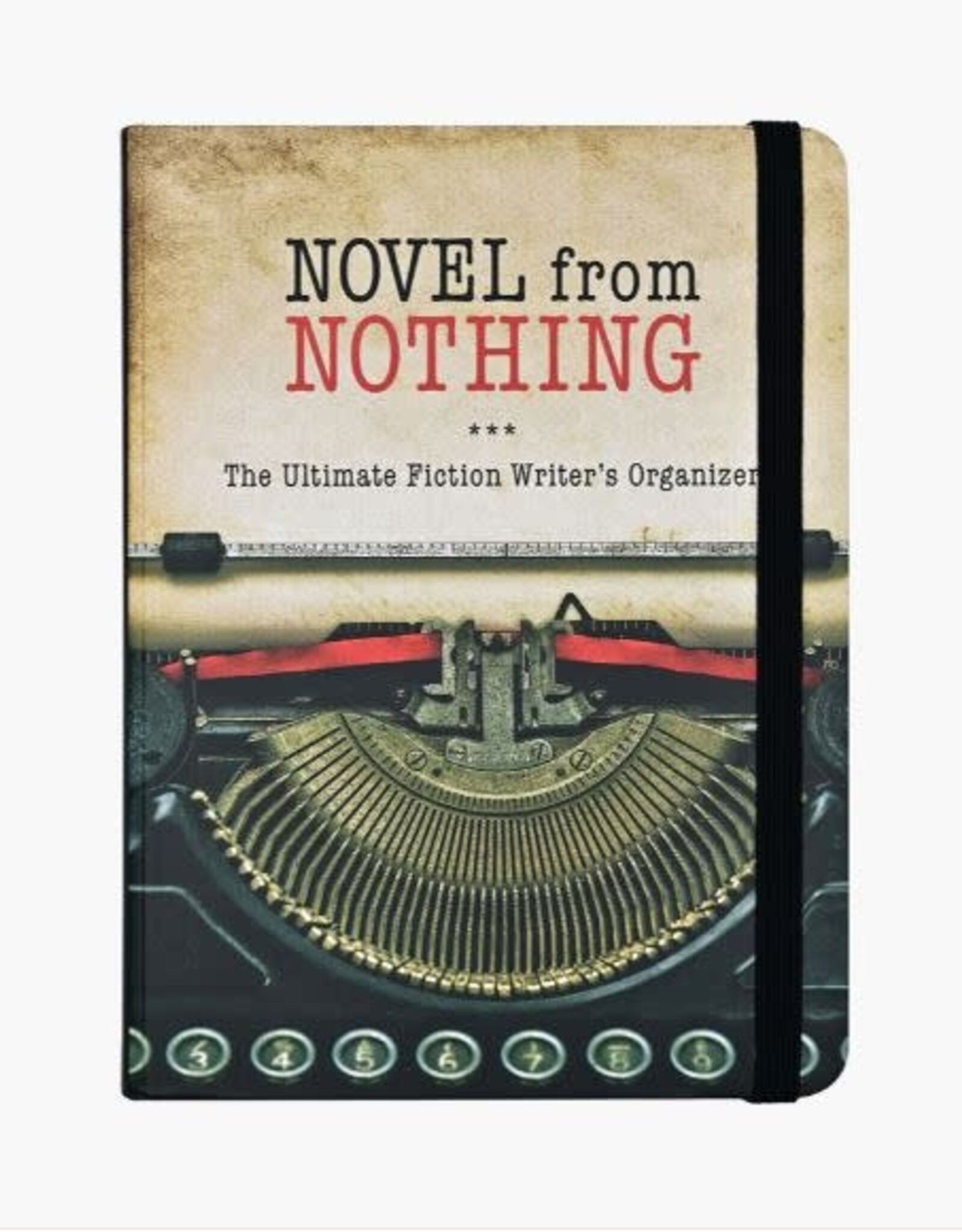 Peter Pauper Press Novel from Nothing - The Ultimate Fiction Writer's Organizer