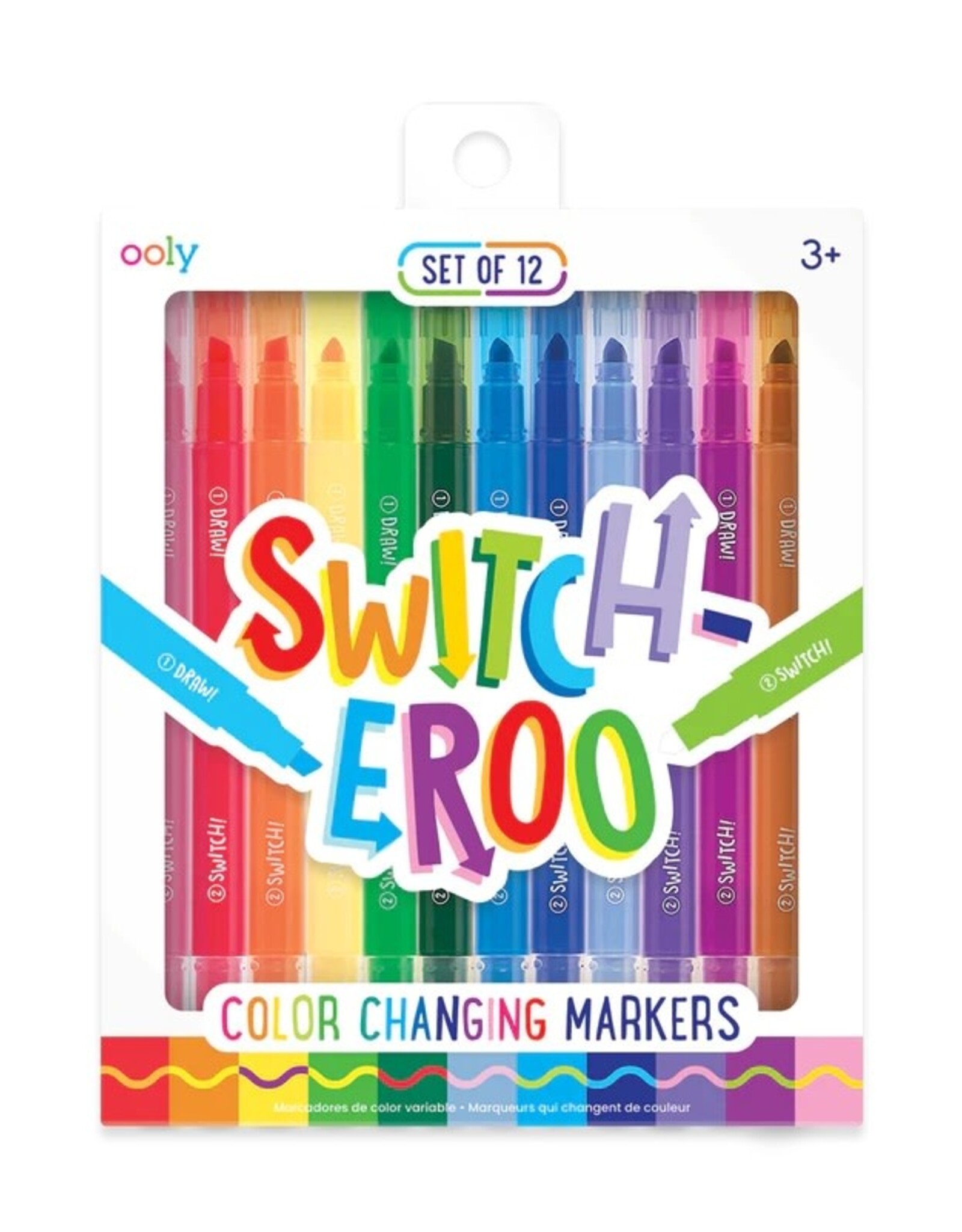OOLY Switch-eroo! Color-Changing Markers 2.0