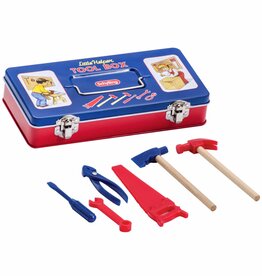 Schylling Tin Tool Box With Tools