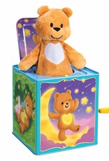 Schylling TEDDY BEAR POP N GLOW JACK IN THE BOX