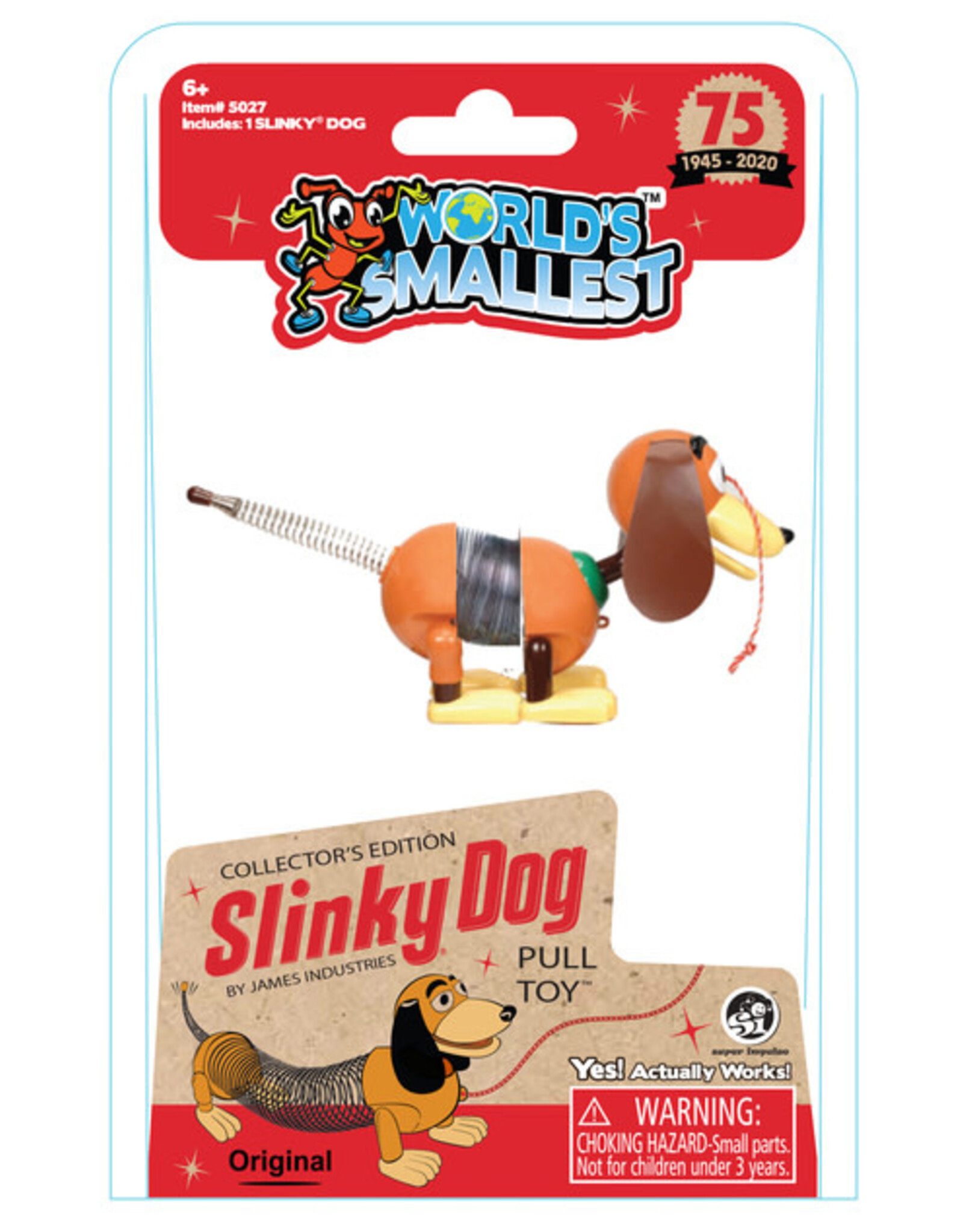 World's Smallest World's Smallest Slinky Dog