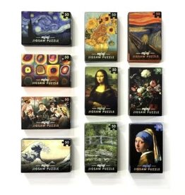 Professor Puzzle Mini Masterpieces 50pc Jigsaws Asst.