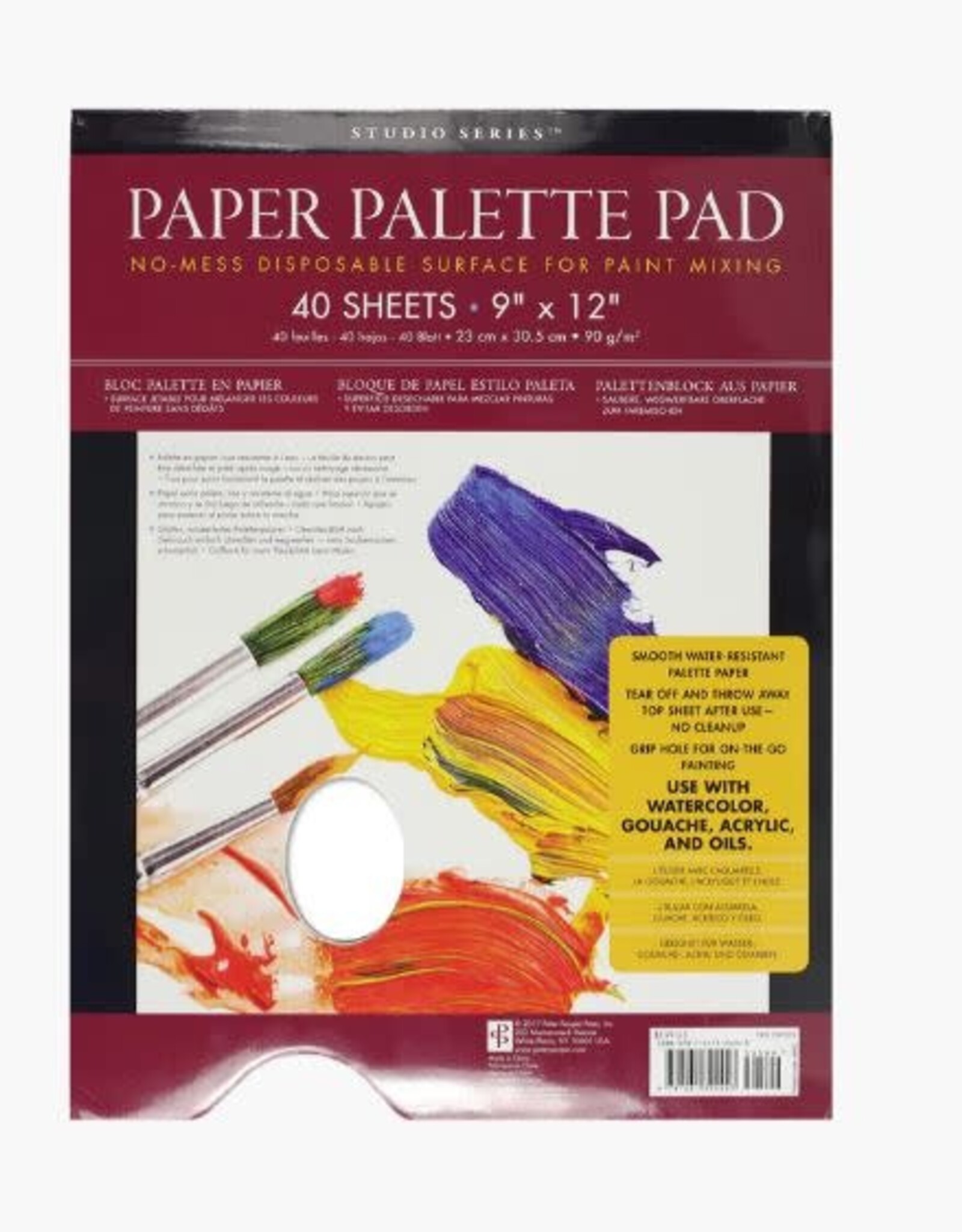 Peter Pauper Press Studio Series Paper Palette Pad