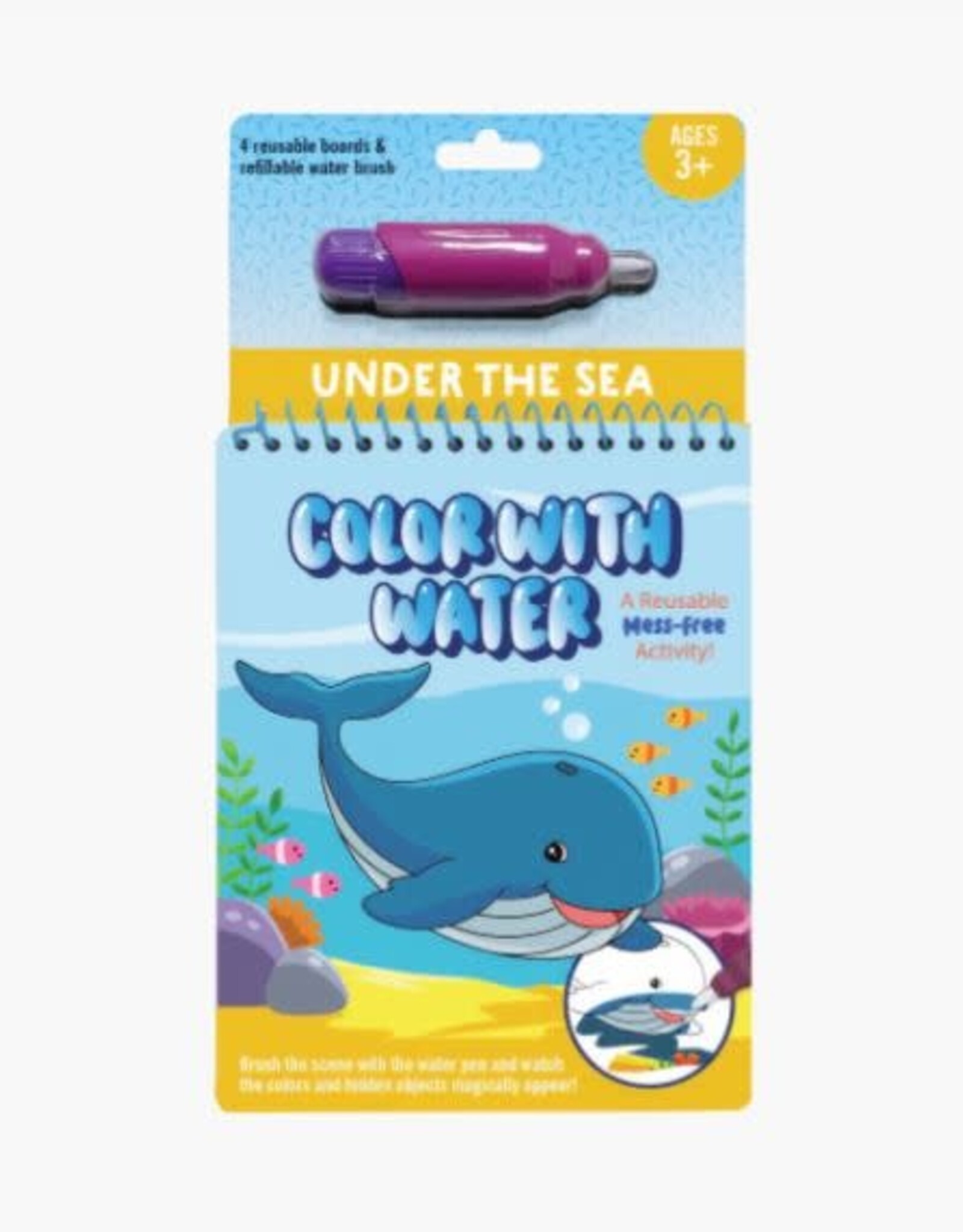 Peter Pauper Press Color With Water - Under The Sea