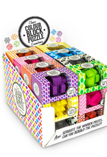 Professor Puzzle Wood Colour Block Puzzles Asst.