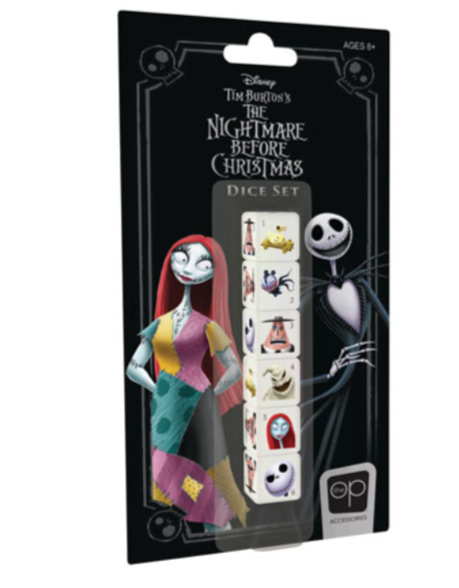 the OP Games DICE - DISNEY NIGHTMARE BEFORE CHRISTMAS