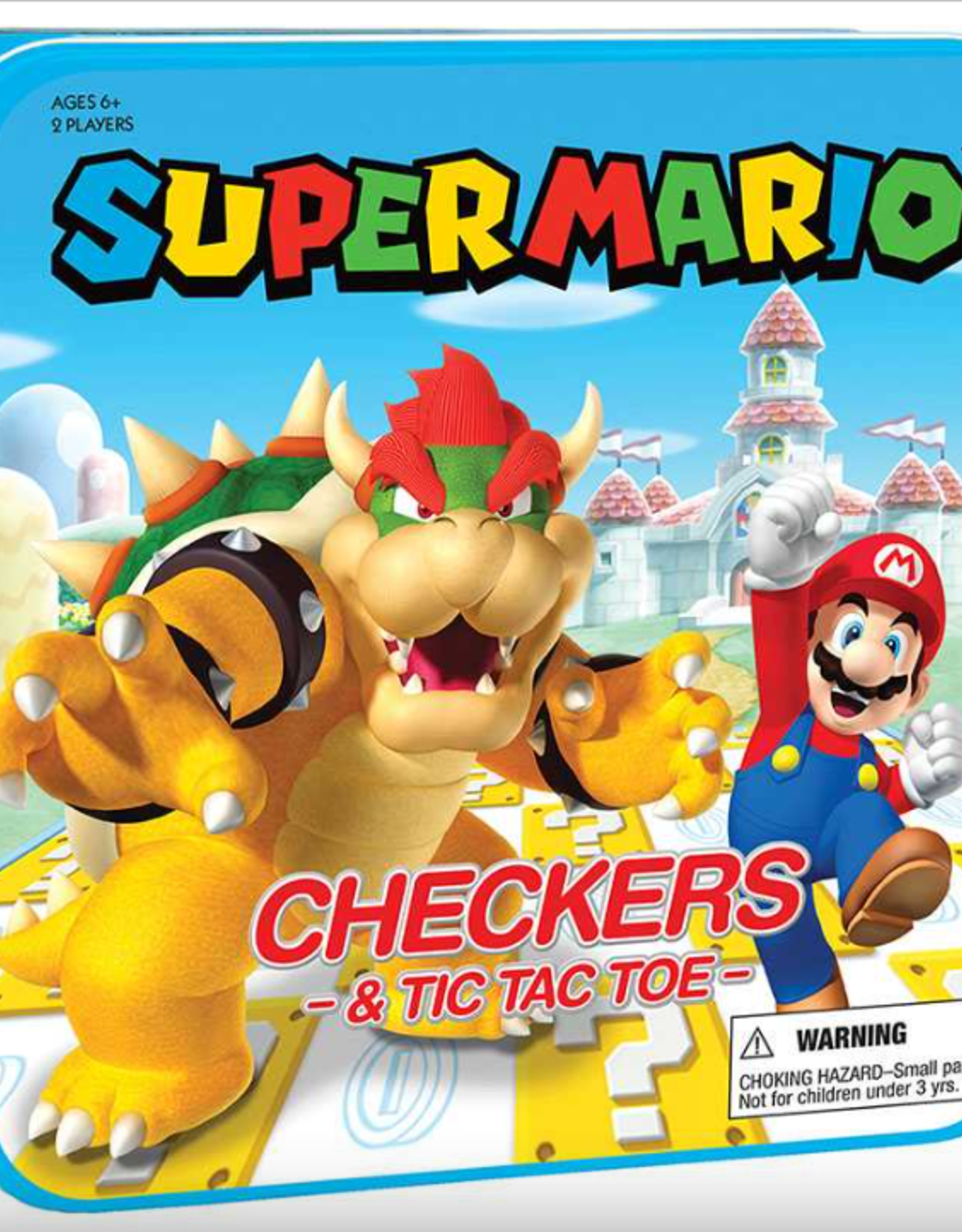 the OP Games TIC TAC TOE/CHECKERS - SUPER MARIO VS BOWSER