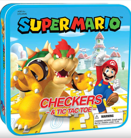 the OP Games TIC TAC TOE/CHECKERS - SUPER MARIO VS BOWSER
