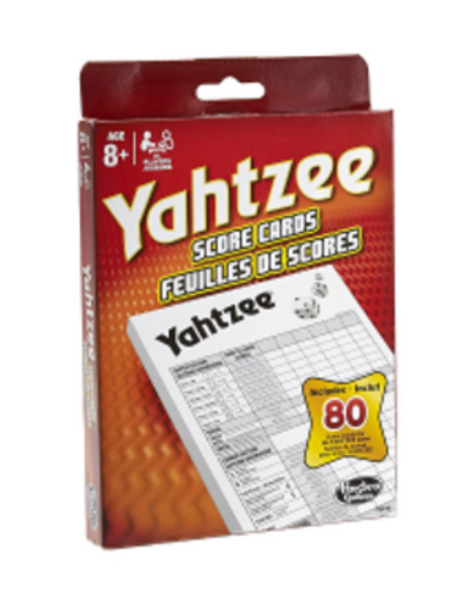 Hasbro YAHTZEE PADS w/TABS ( Bilingual )