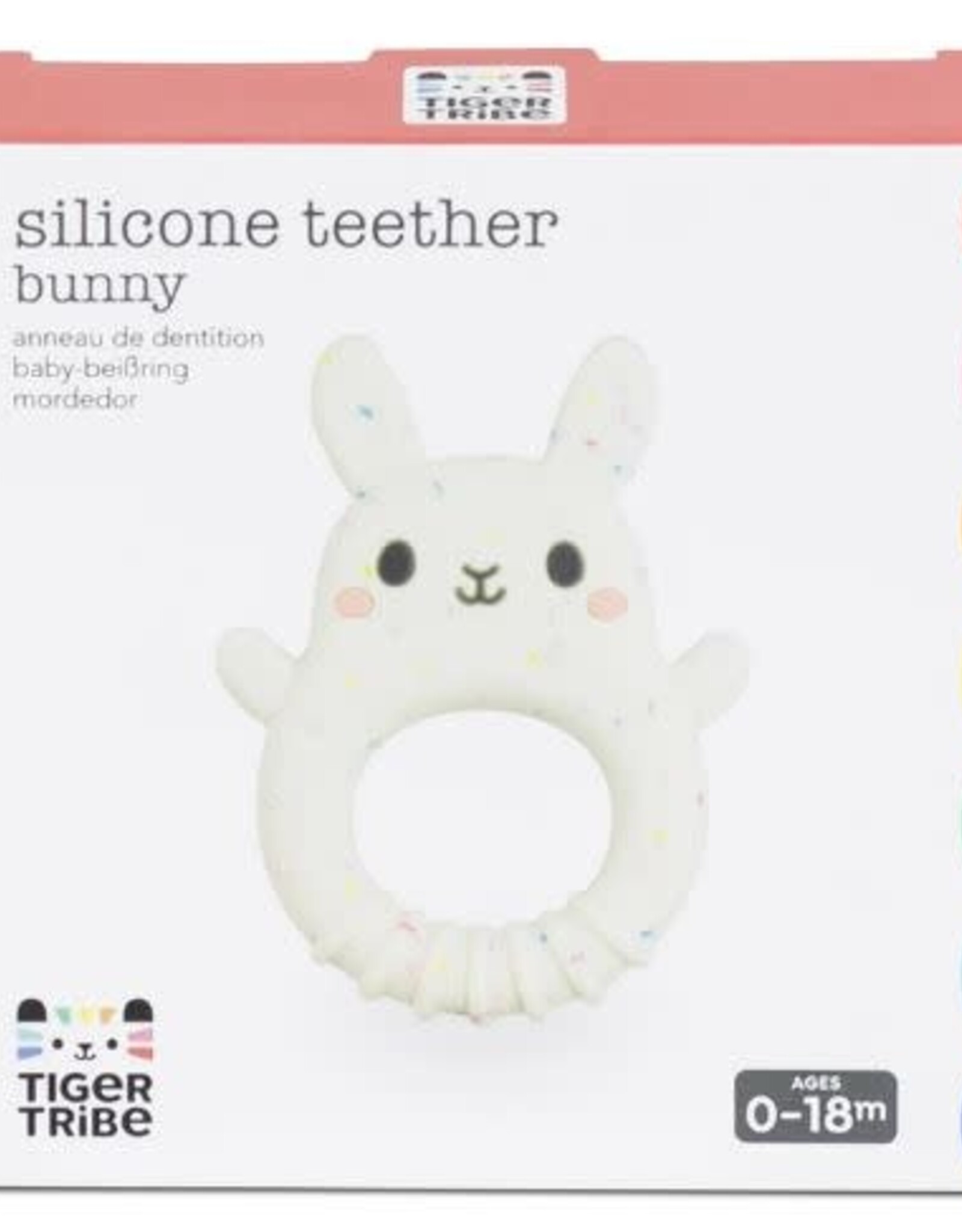 Tiger Tribe Silicone Teether - Bunny
