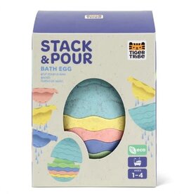 Tiger Tribe Stack & Pour - Bath Egg - ECO