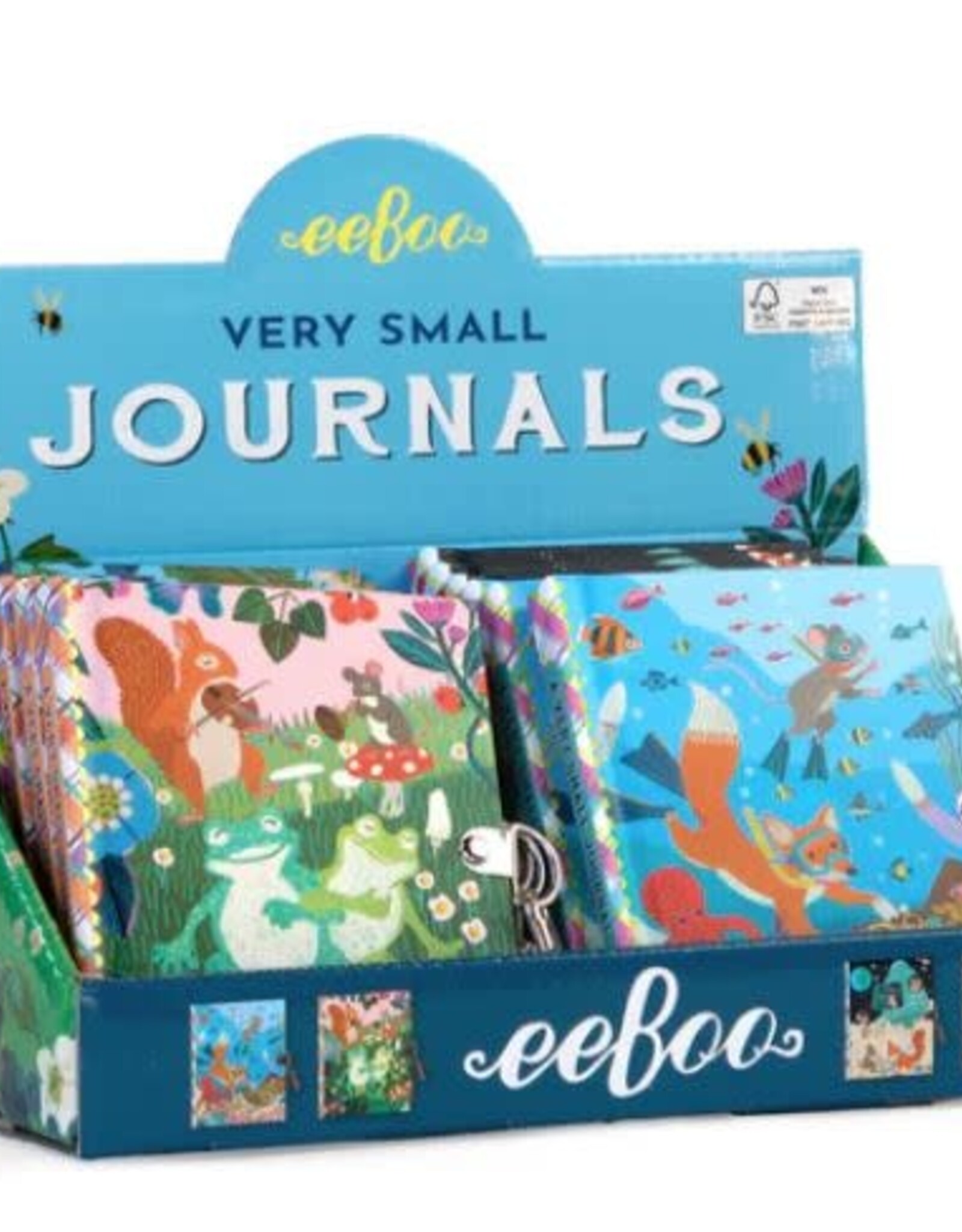 eeBoo Very Small Journal Victoria Assortment