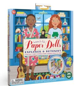 eeBoo Explorer and Botanist Paper Dolls