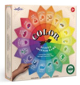 eeBoo Color Puzzle Spinner Game
