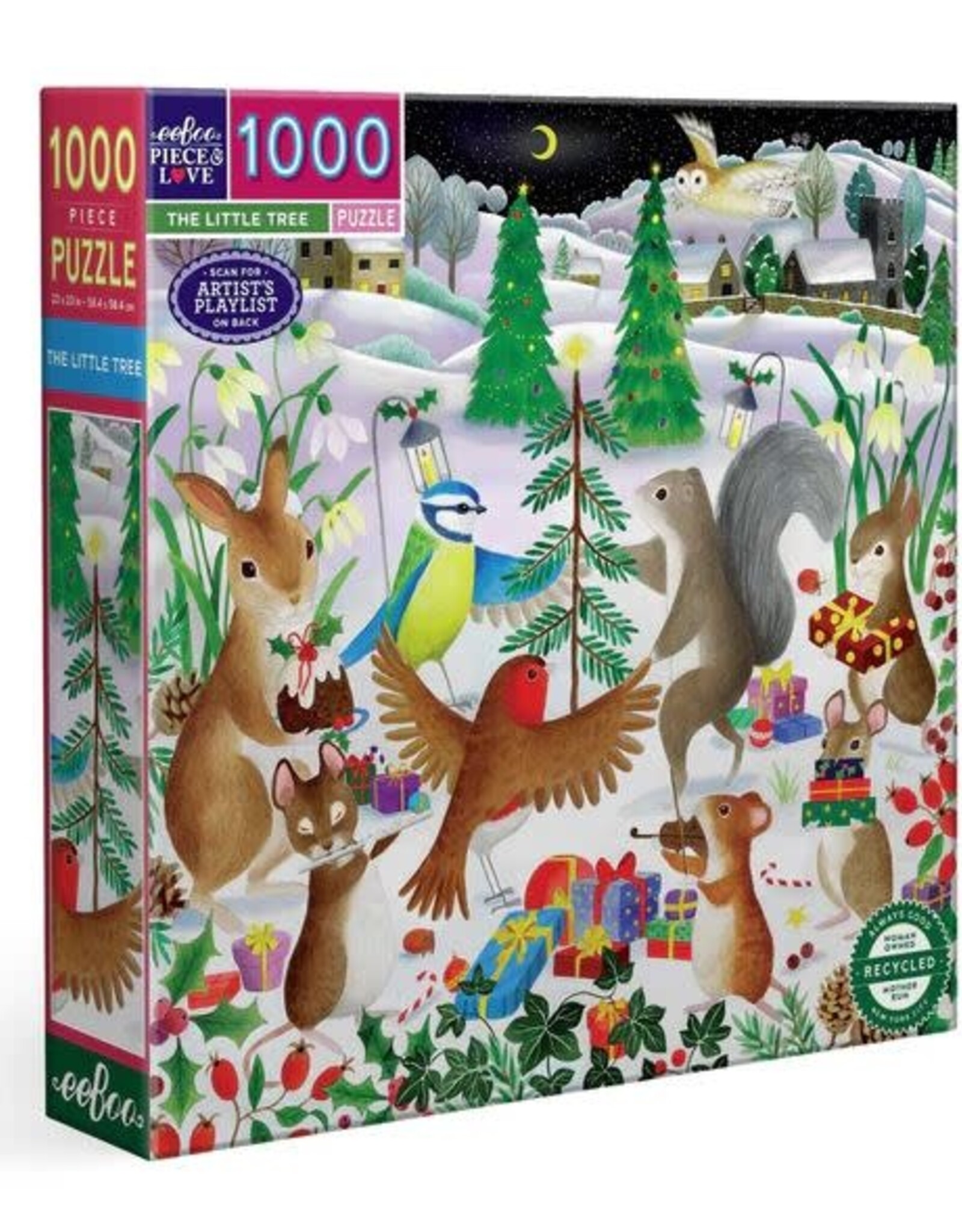 eeBoo The Little Christmas Tree 1000 PC