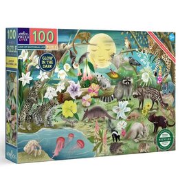 eeBoo Love of Nocturnal Life 100 Puzzle