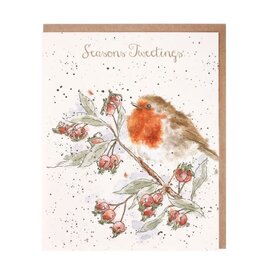 Wrendale Design Card Season's Tweetings