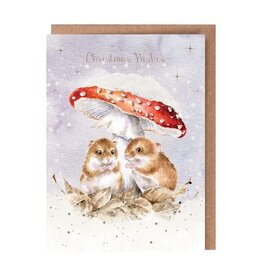 Wrendale Design Mushroom at the Inn (Gold Foiled)