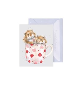 Wrendale Design Card-Mug Full of Love Gift Enclosure