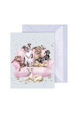 Wrendale Design Card- Movie Night Enclosure