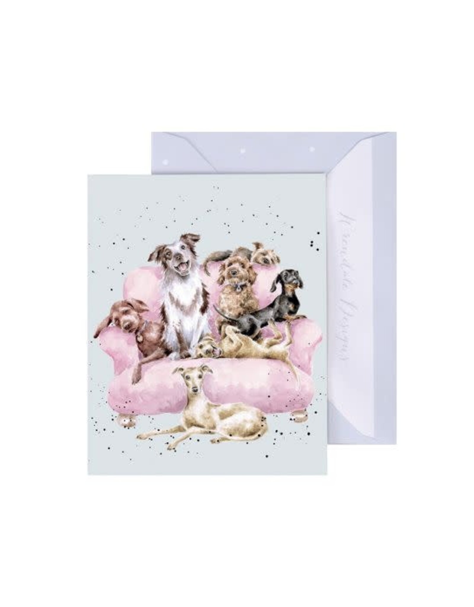 Wrendale Design Card- Movie Night Enclosure