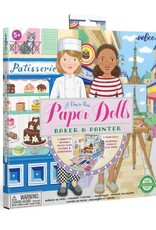 eeBoo Baker and Painter Paper Dolls