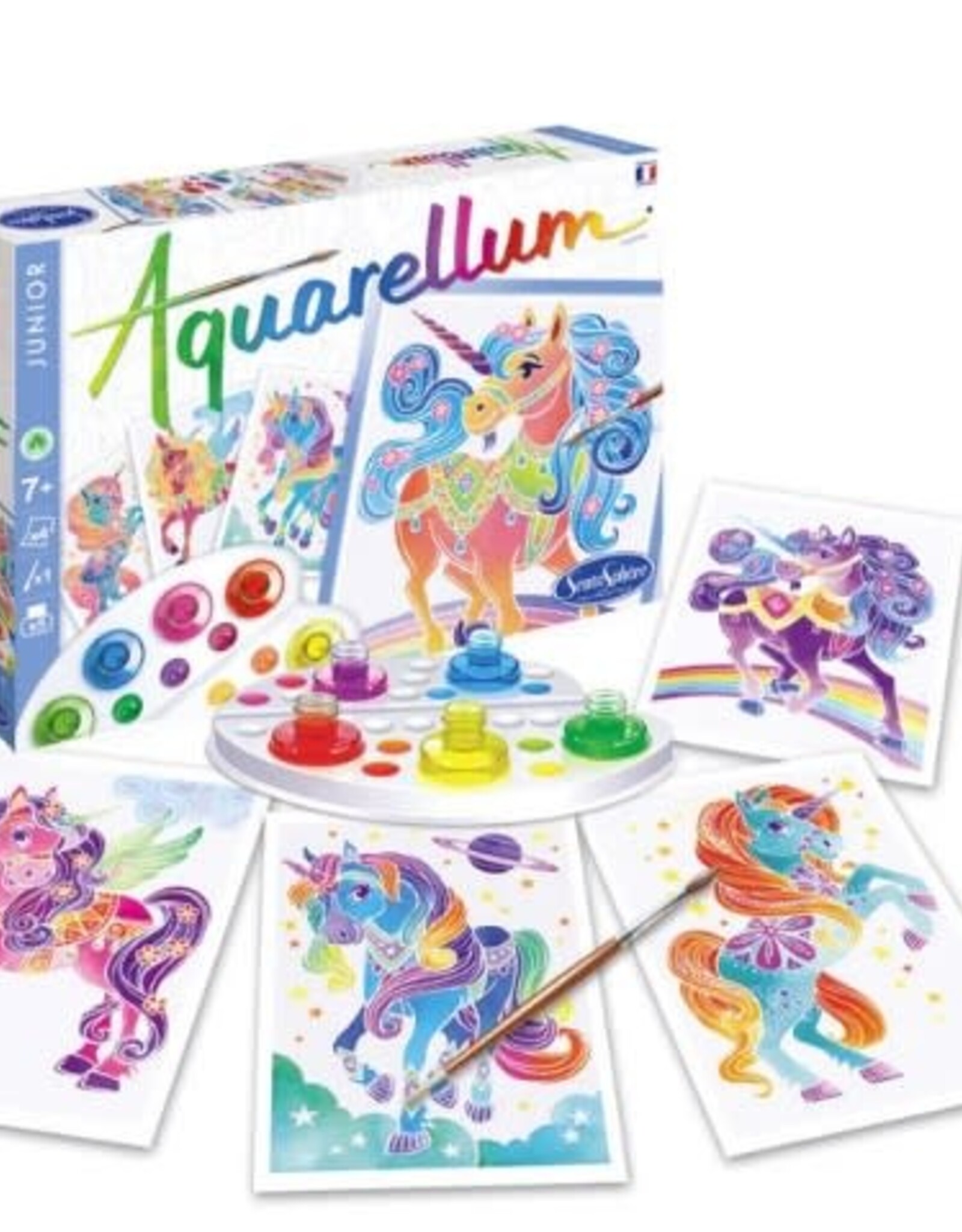 Sento Sphere AQUARELLUM  JR - UNICORNS