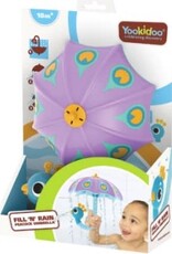 Yookidoo FILL 'N' RAIN PEACOCK UMBRELLA - PURPLE