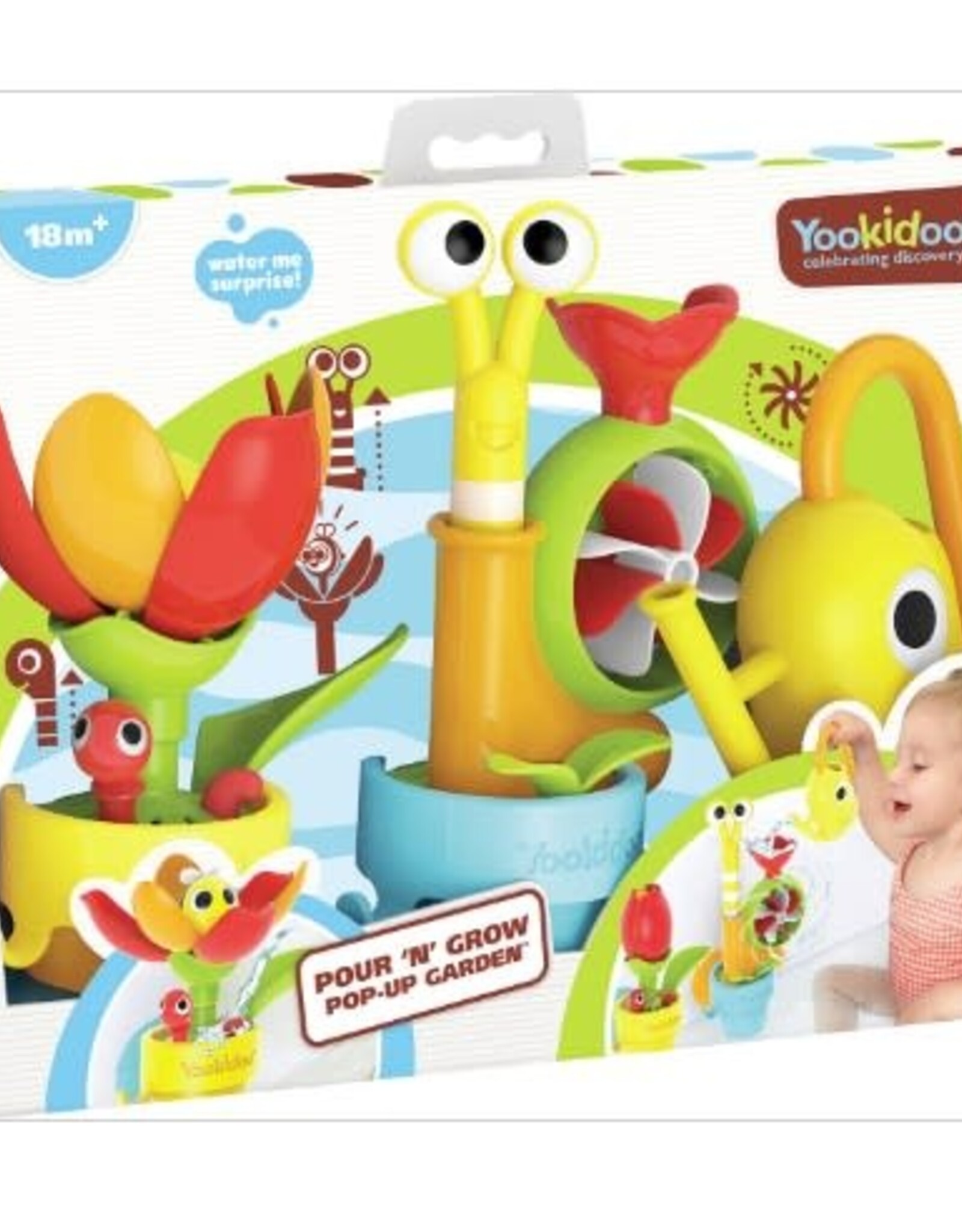 Yookidoo POUR 'N' GROW POPUP GARDEN Monkey Mountain Toys & Games