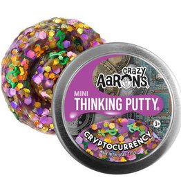 Crazy Aaron's Thinking Putty 2" MINI THINKING PUTTY - CRYPTOCURRENCY