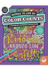 MindWare Glitter Color Counts - Words To Live By
